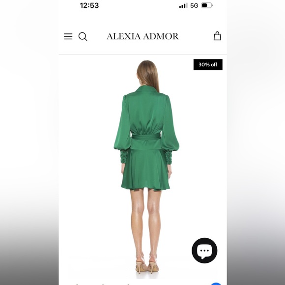 Alexia Admor Phoebe Wrap Dress - Picture 3 of 4